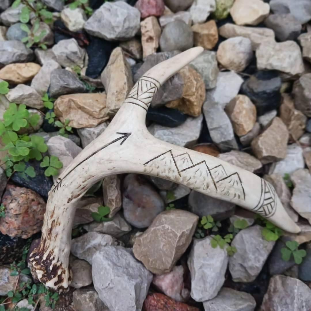 Carved Antler